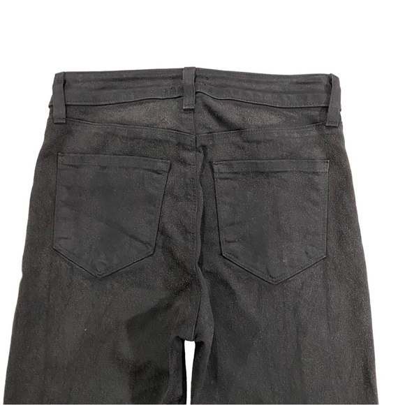 L'AGENCE LA USA Margot Skinny High Rise Women Greystone Coated Jeans Sz 25 x26 - Picture 11 of 15